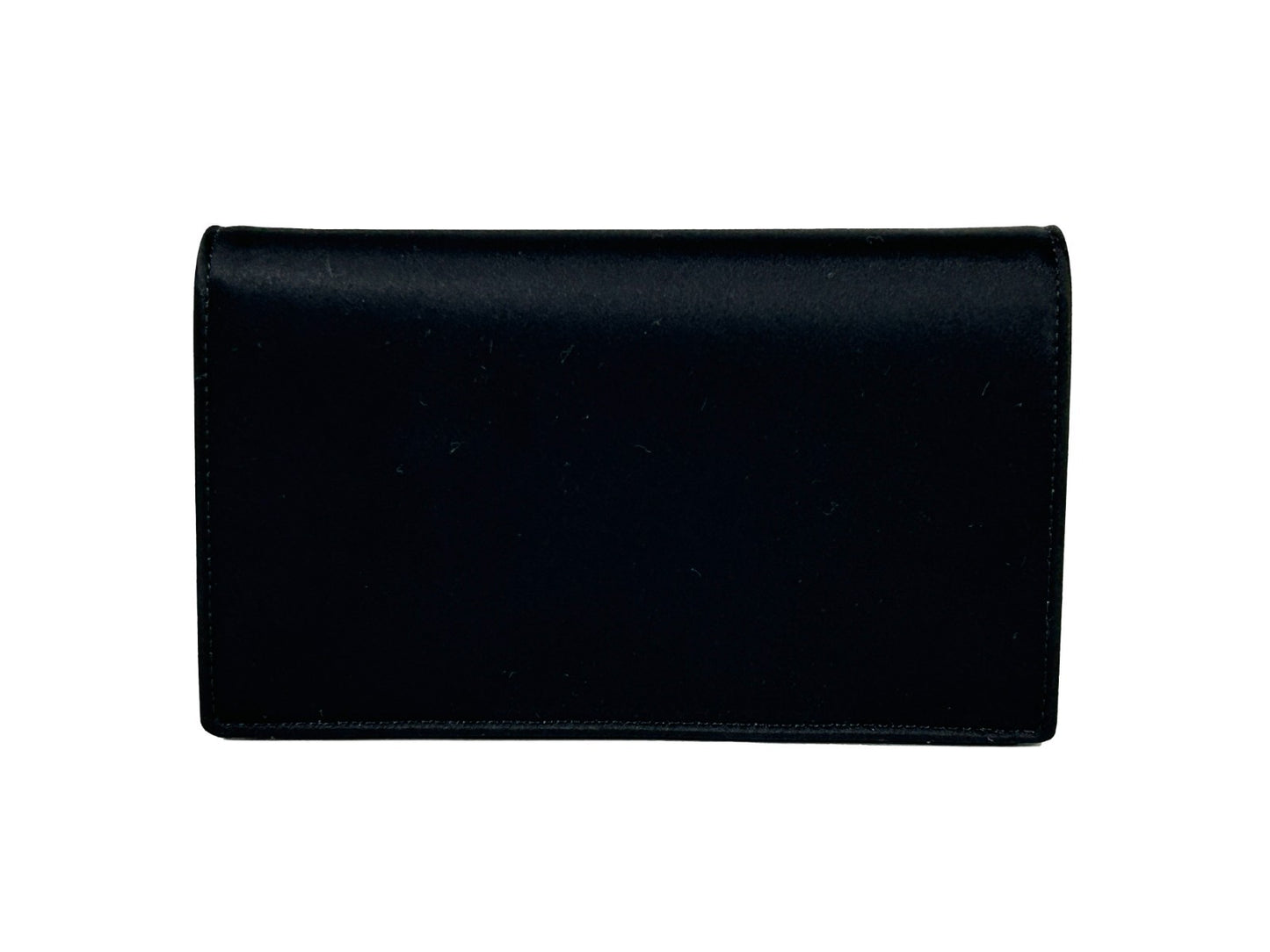 Cartera bandolera mini de cadena Versace negra
