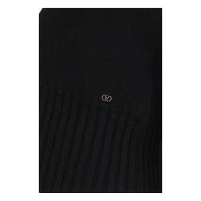 Cardigan en coton noir Valentino