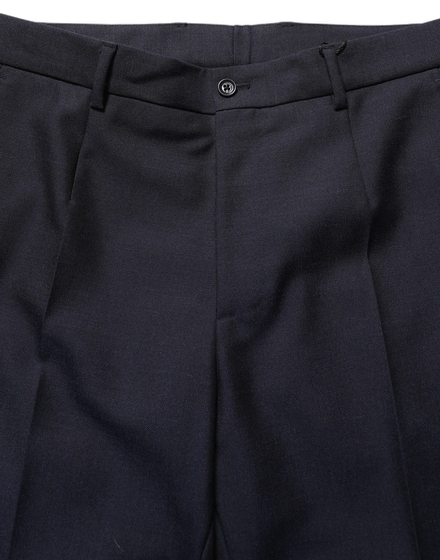 Pantalon de costume Dolce & Gabbana en laine noire à coupe fuselée