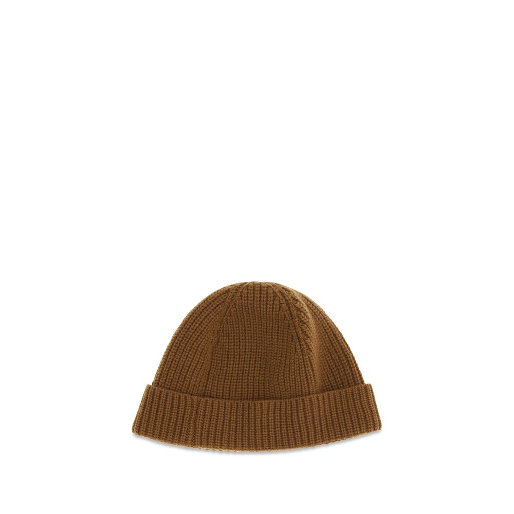 Gorro Valentino Garavani de Cachemira Marrón