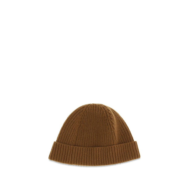 Bonnet Valentino Garavani en cachemire marron