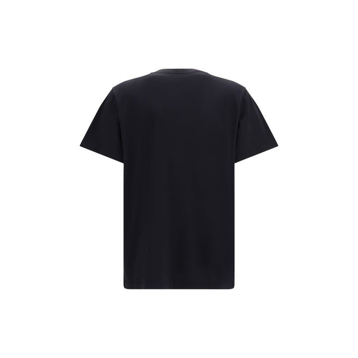 Ganni Black Cotton T-Shirt
