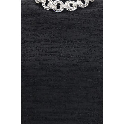 Robe décontractée Valentino en coton noir