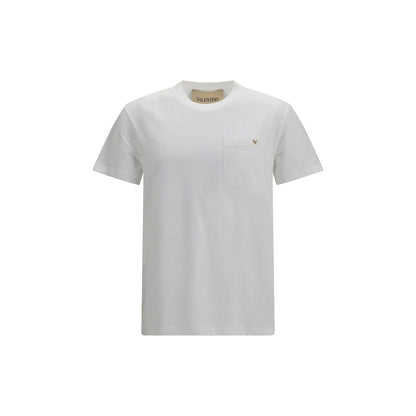 T-shirt Valentino en coton blanc