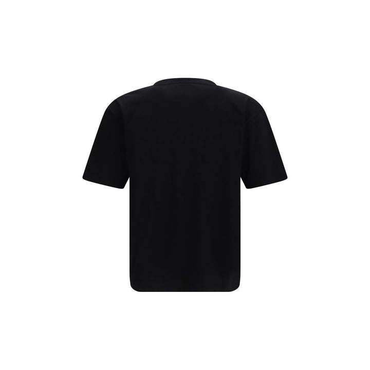 Valentino Garavani Black Cotton T-Shirt