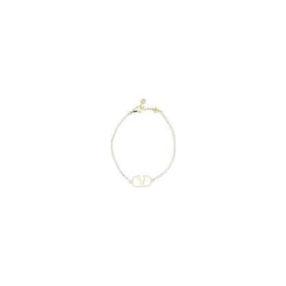 Pulsera de metal dorado Valentino Garavani