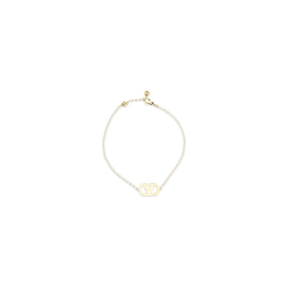 Bracelet Valentino Garavani en métal doré