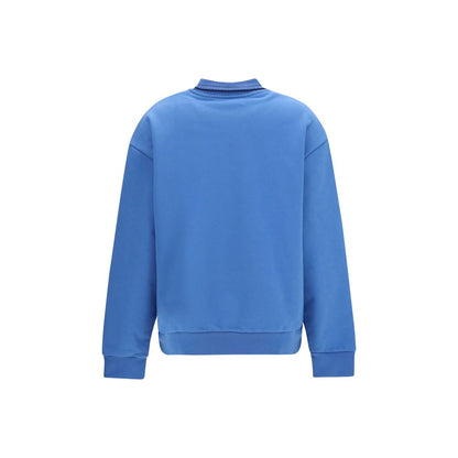 Sweat-shirt Miu Miu en coton bleu