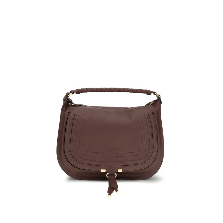 Chloé Brown Calf Leather Bos Taurus Shoulder Bag