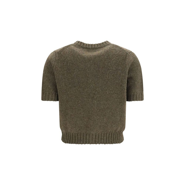 Khaite Bicolor Cashmere Cardigan