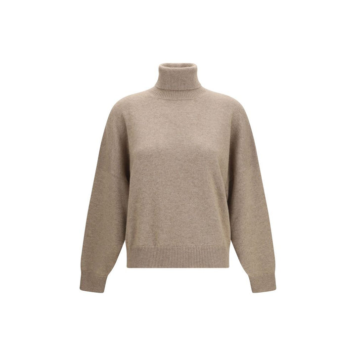Brunello Cucinelli Brown Cashmere Turtleneck