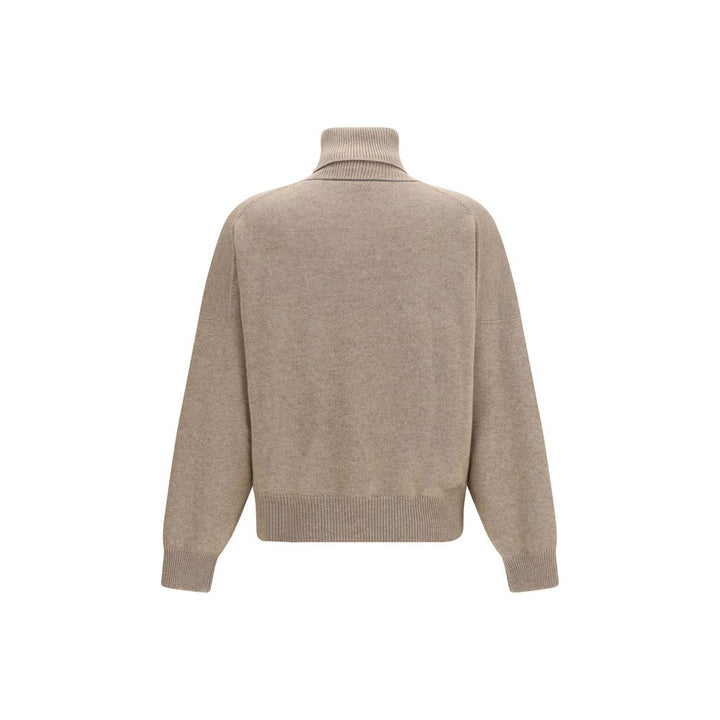 Brunello Cucinelli Brown Cashmere Turtleneck