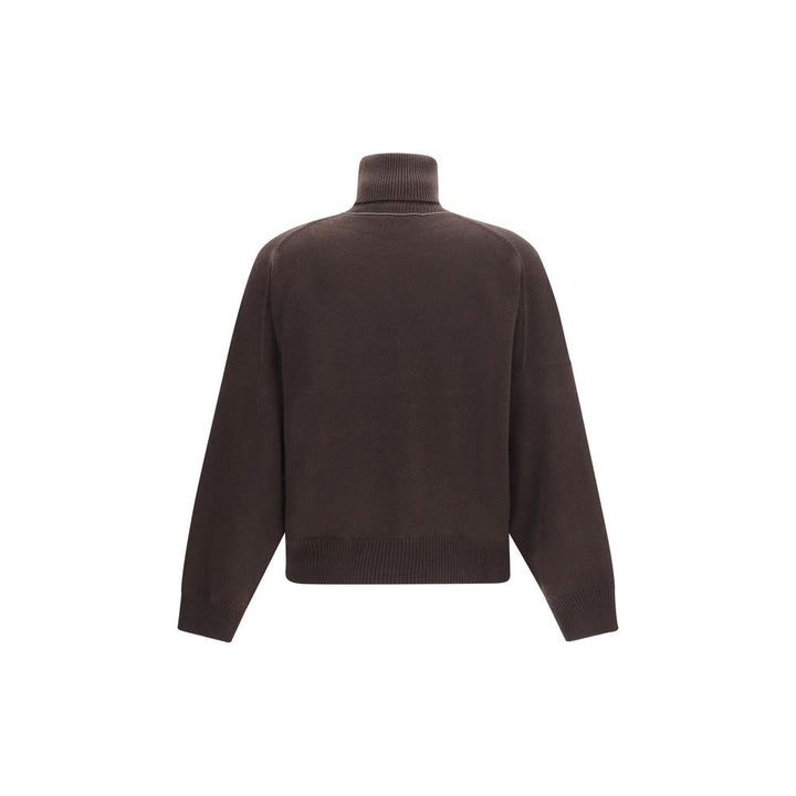 Brunello Cucinelli Brown Cashmere Turtleneck