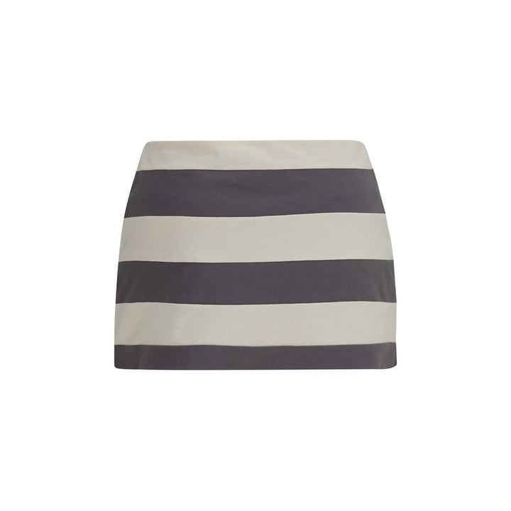 Miu Miu Multicolor Cotton Mini Skirt
