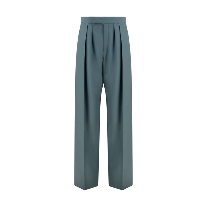 Chloé Bicolor Wool Oves Aries Dress Pants