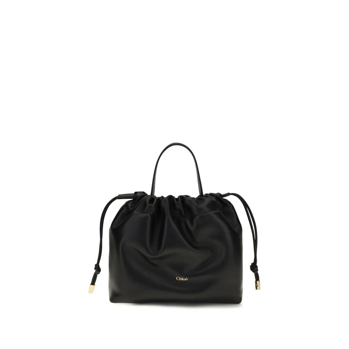 Chloé Black Lamb Ovis Aries Aries Shoulder Bag