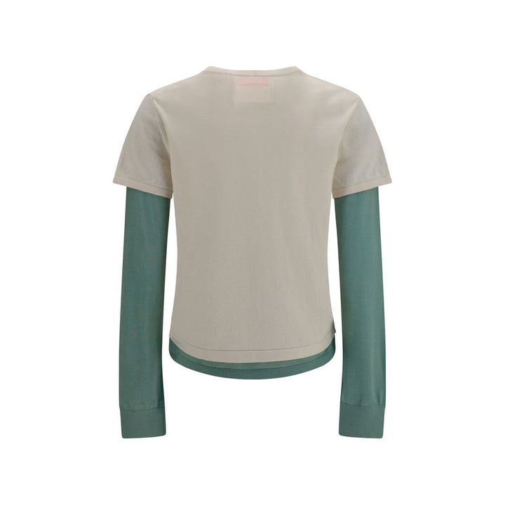 Guest in Residence Beige Cotton Sweatshirt