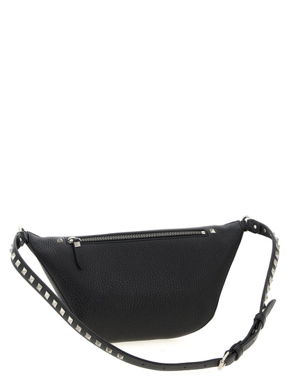 Valentino Garavani Black Calfskin Crossbody Bag