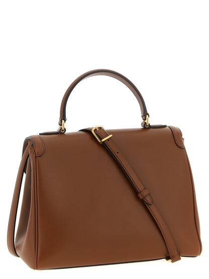 Valentino Garavani Brown Calfskin Handbag