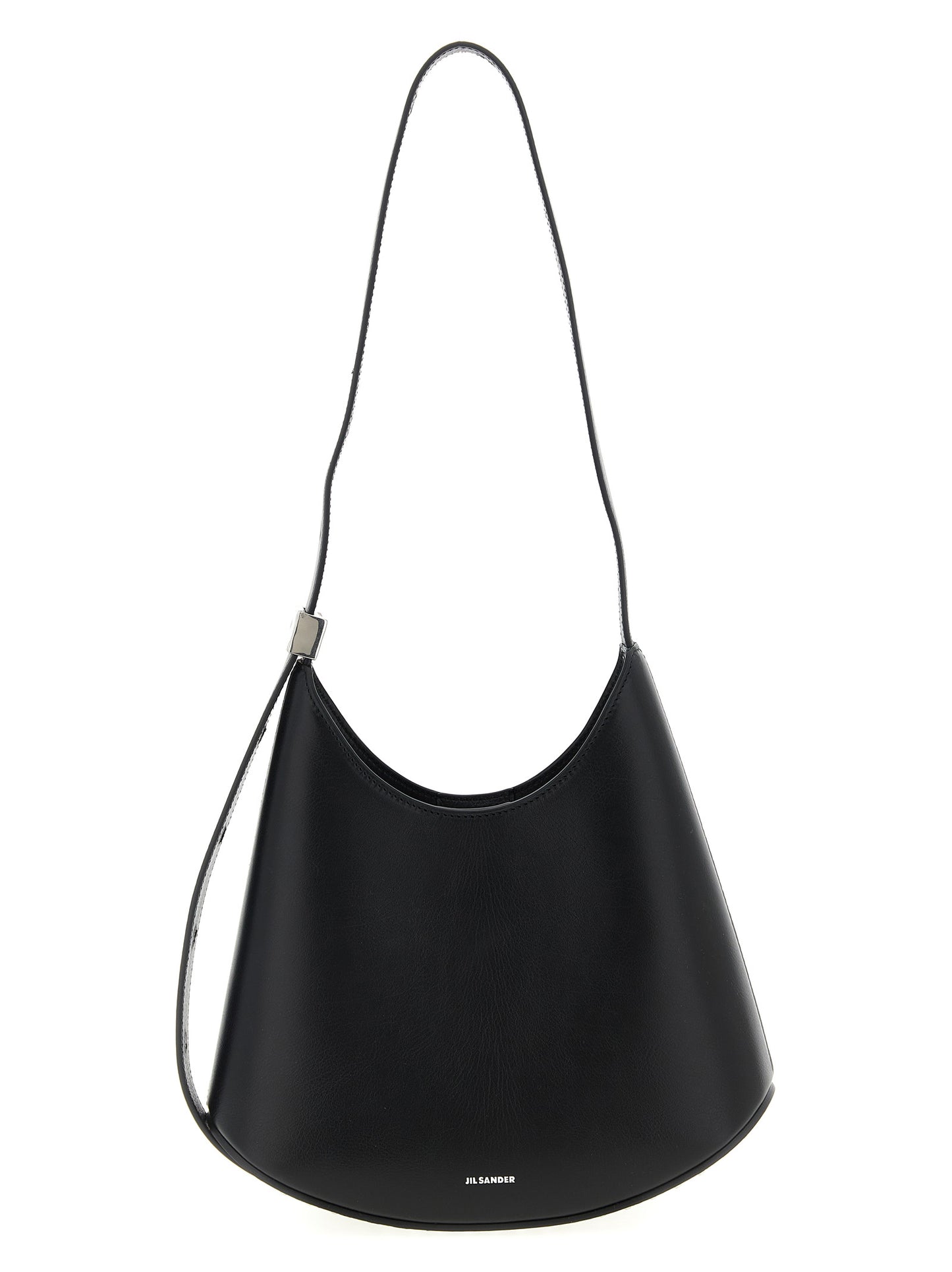 Jil Sander Black Bovine Leather Shoulder Bag