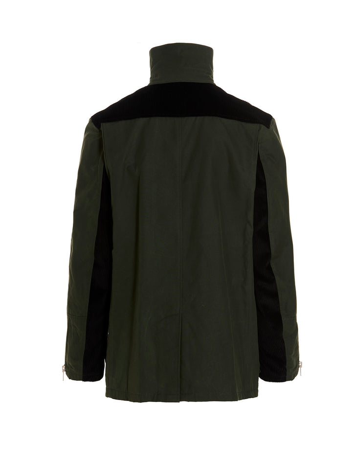 Department 5 Bicolor Cotton Full-Length Jacket