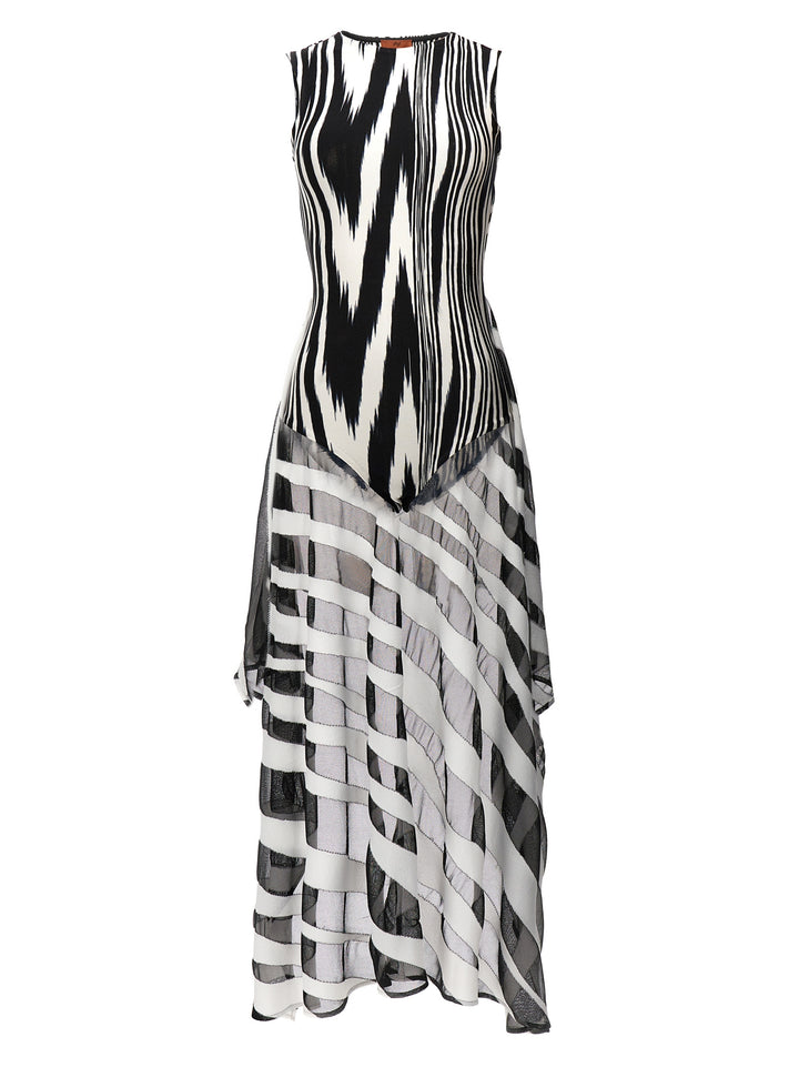 Missoni Bicolor Viscose Bodysuit