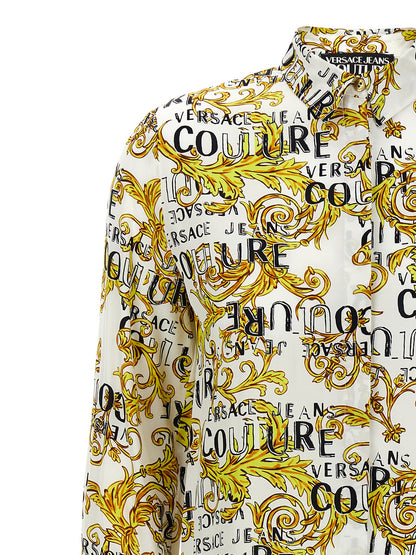 Versace Jeans Multicolor Viscose Blouse