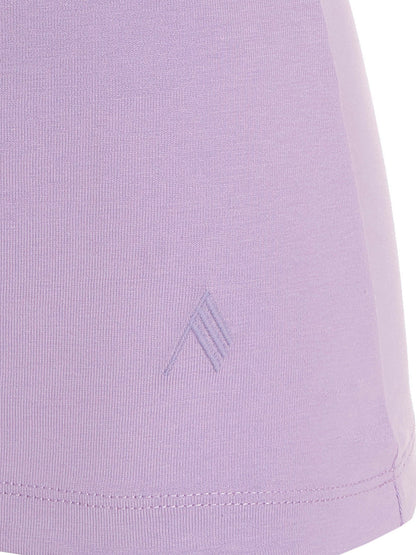 The Attico Purple Cotton T-Shirt