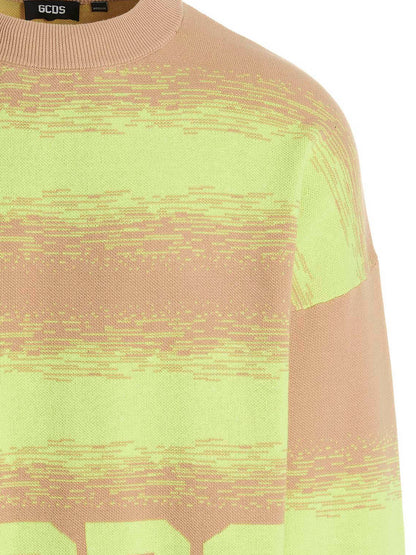 GCDS Multicolor Cotton Cardigan