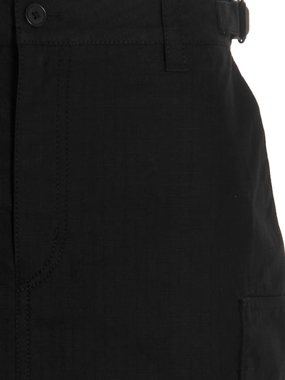 Wardrobe.Nyc Black Cotton Midi Skirt