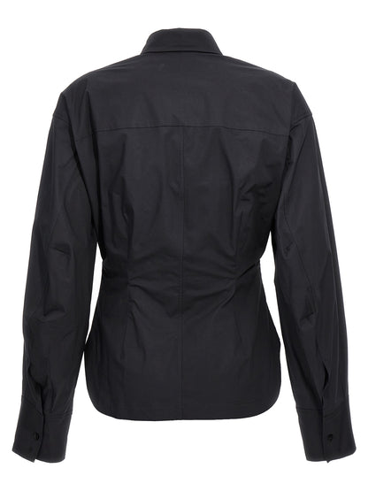 The Attico Black Cotton Blouse