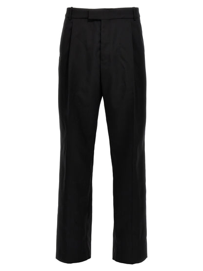 Alexander McQueen Black Wool Dress Pants
