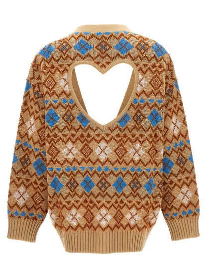 Dsquared² Multicolor Wool Cardigan