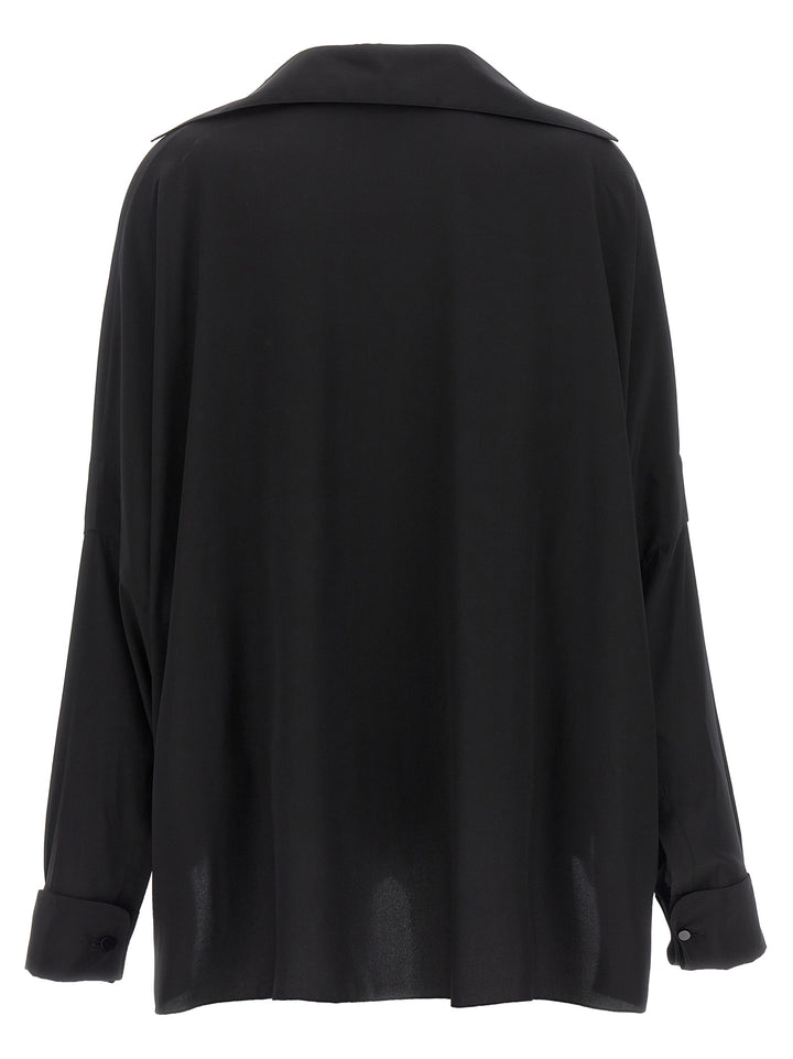 Tom Ford Black Silk Blouse