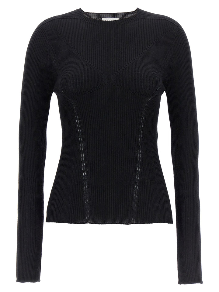 Lanvin Black Cashmere Cardigan