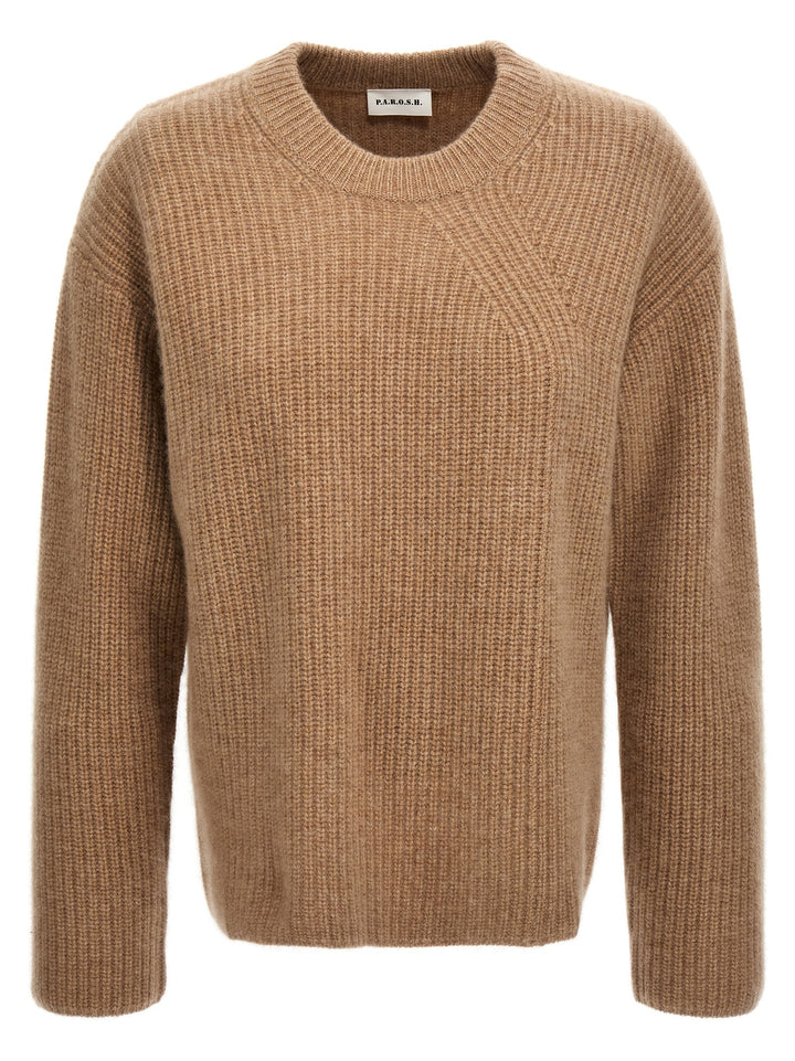P.A.R.O.S.H. Beige Cashmere Cardigan
