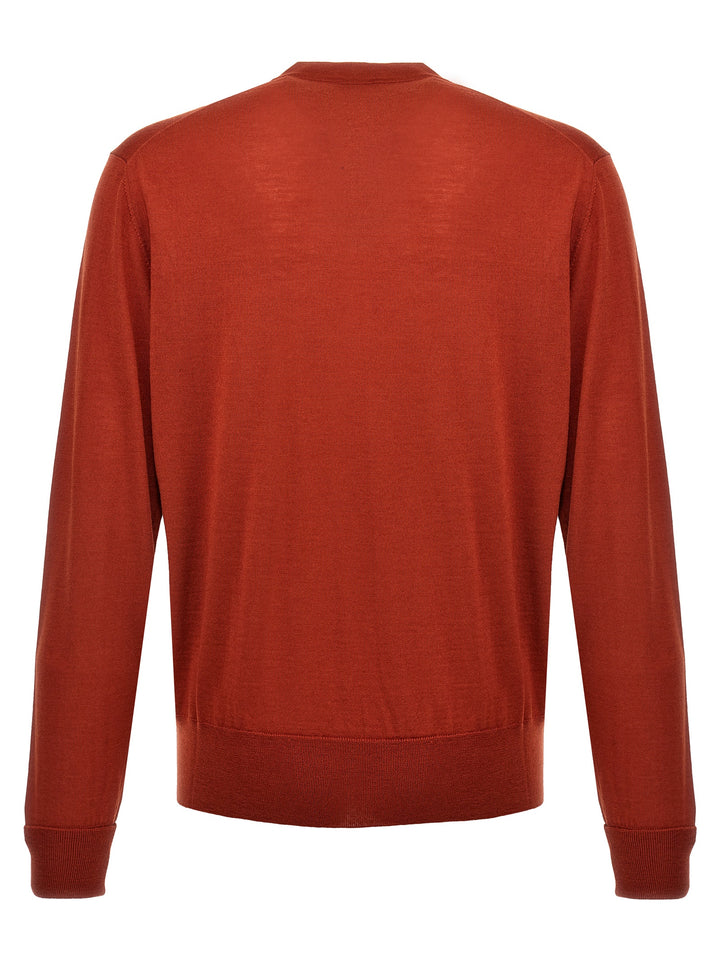 PT Torino Multicolor Virgin Wool Cardigan