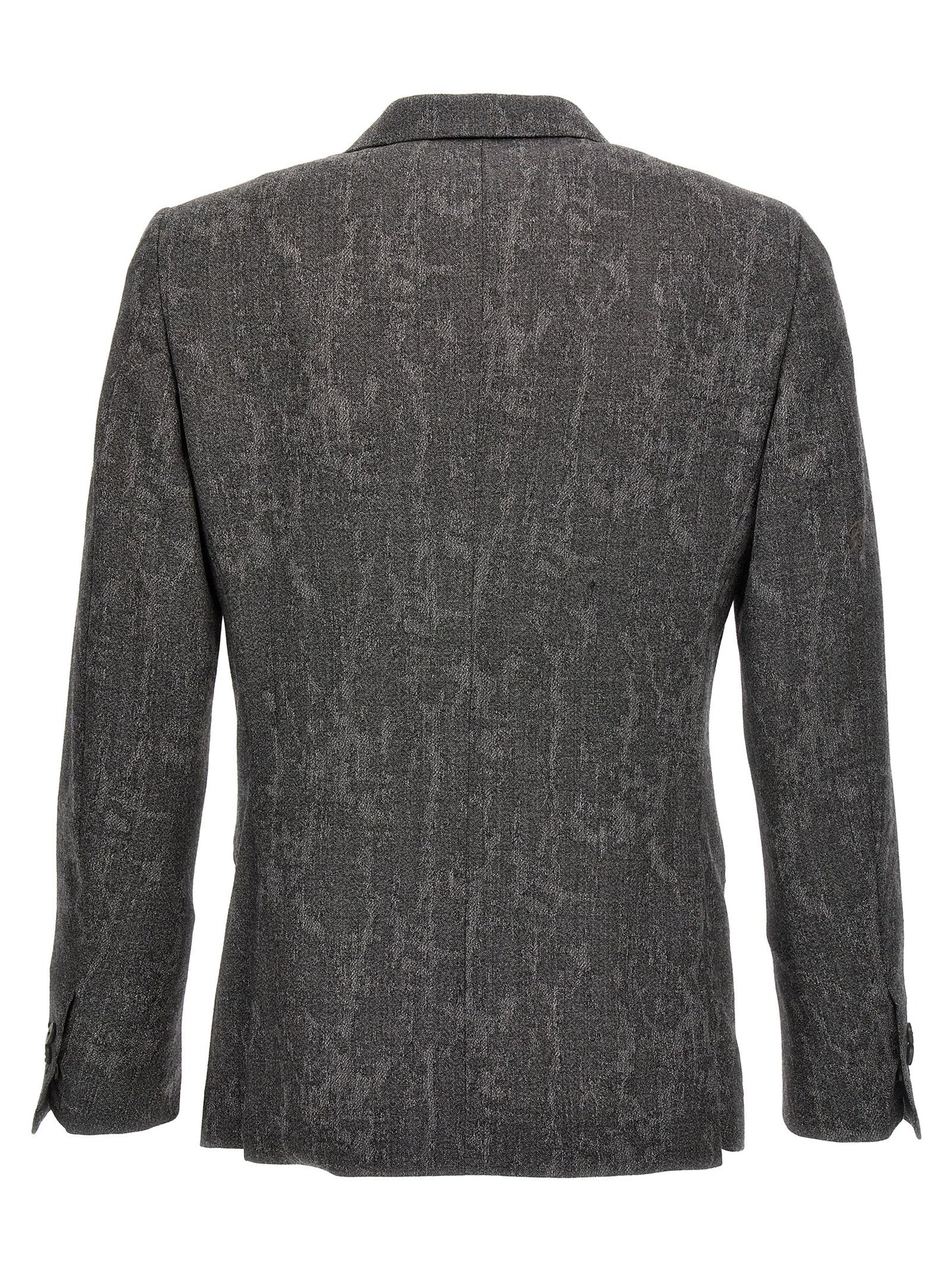 MAURIZIO MIRI Gray Wool Blazer