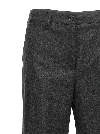 P.A.R.O.S.H. Gray Virgin Wool Cargo Pants