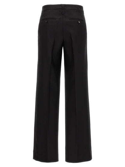 CELLAR DOOR Black Virgin Wool Dress Pants