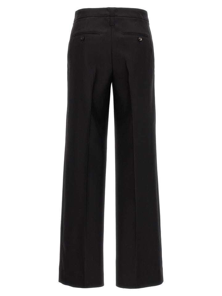CELLAR DOOR Black Virgin Wool Dress Pants