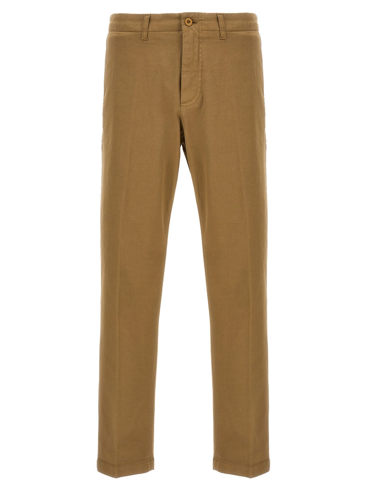 Department 5 Beige Cotton Casual Pants