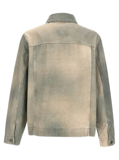 Objects IV Life Bicolor Cotton Denim Jacket