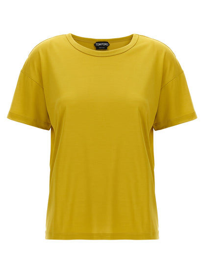 Tom Ford Bicolor Silk T-Shirt