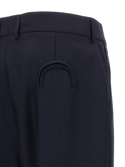 Blazé Milano Blue Virgin Wool Pants