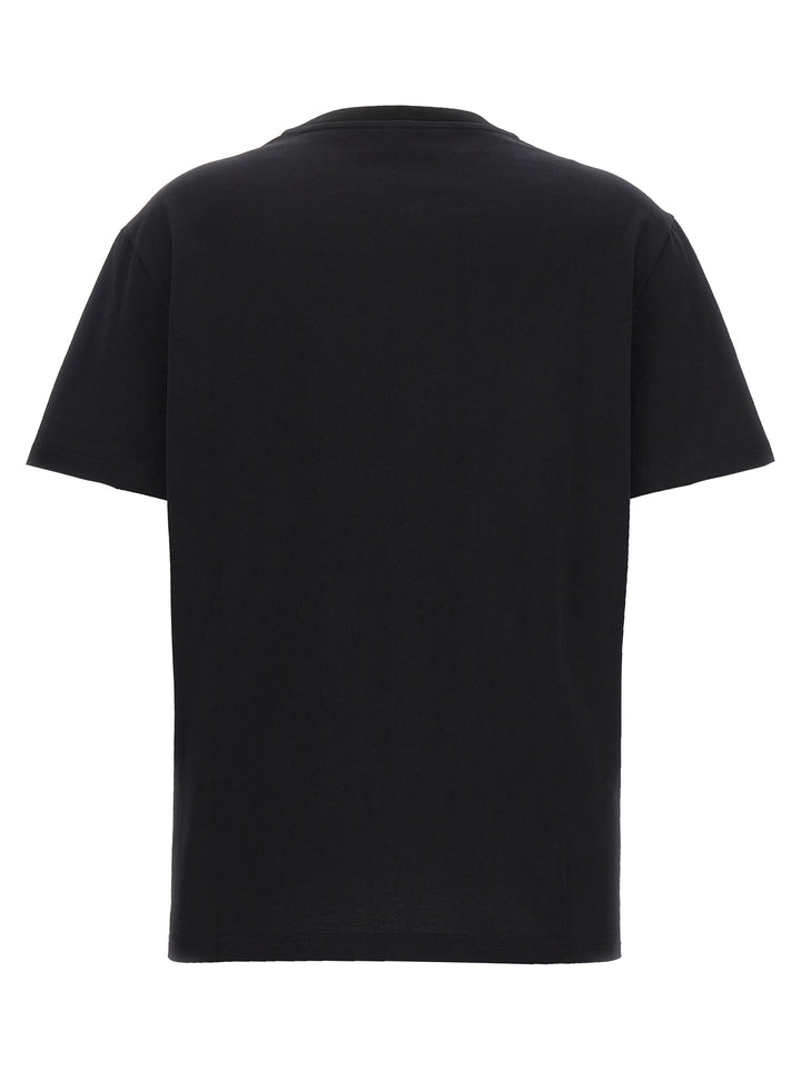 Etro Black Cotton T-Shirt