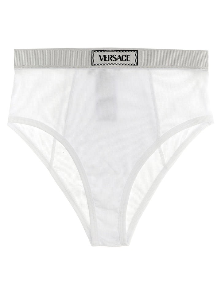 Versace White Cotton Briefs