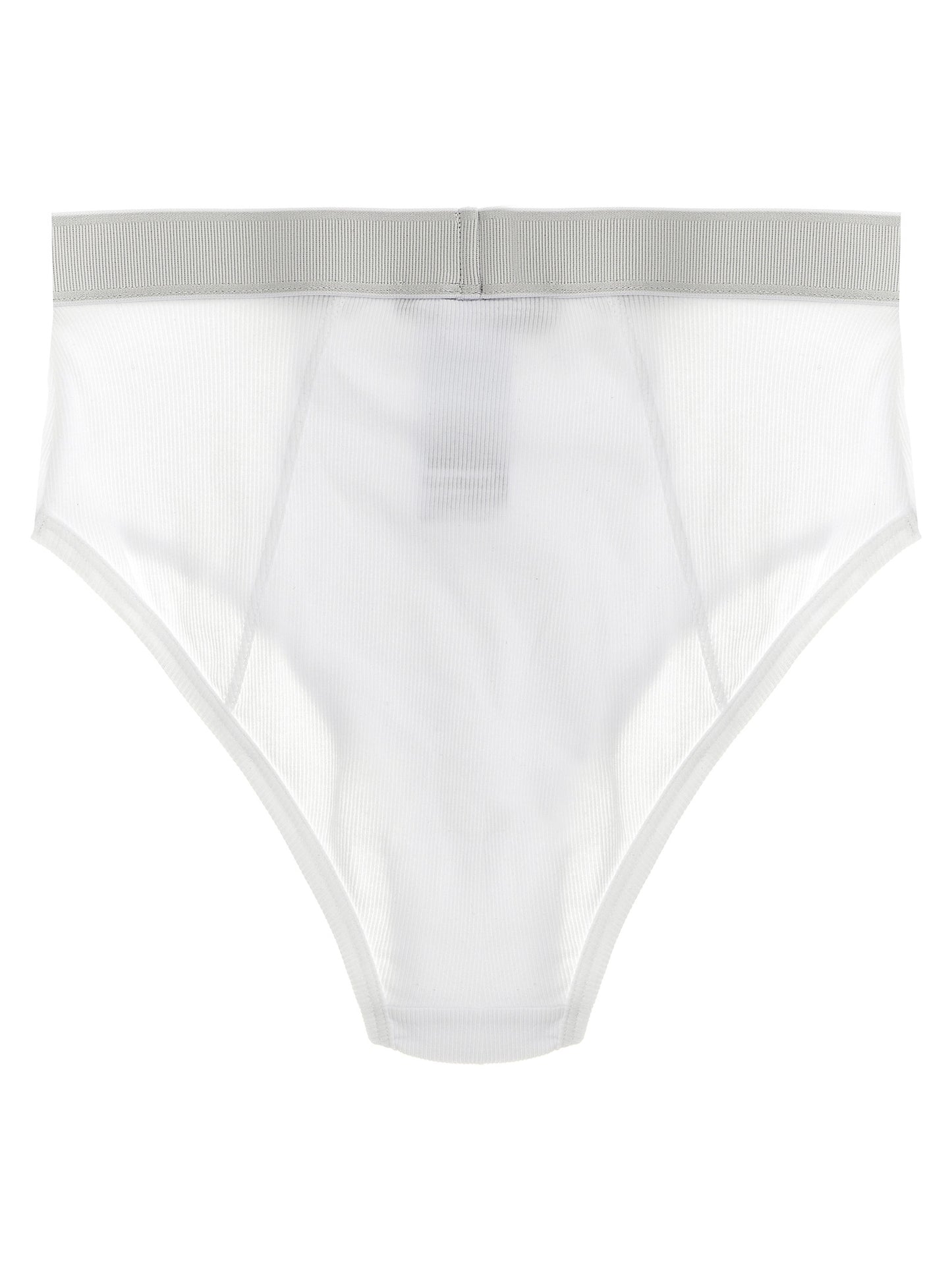 Versace White Cotton Briefs