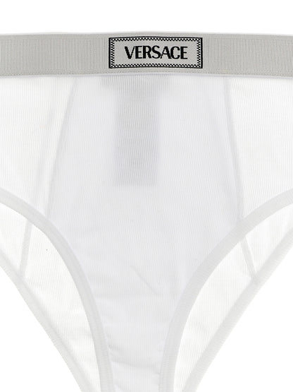 Versace White Cotton Briefs
