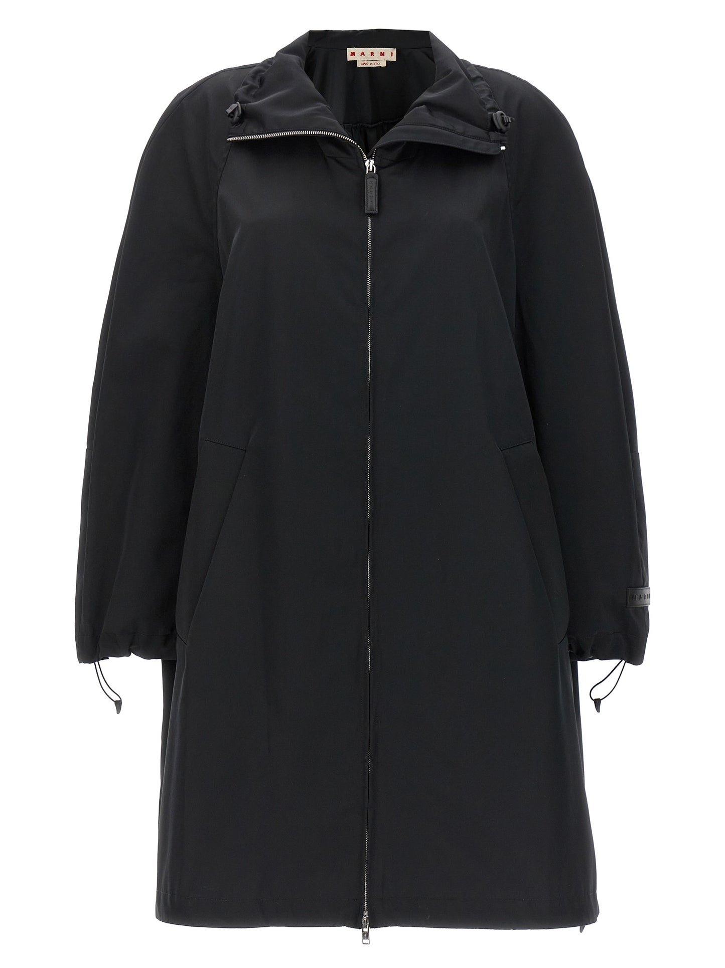 Marni Black Polyester Parka